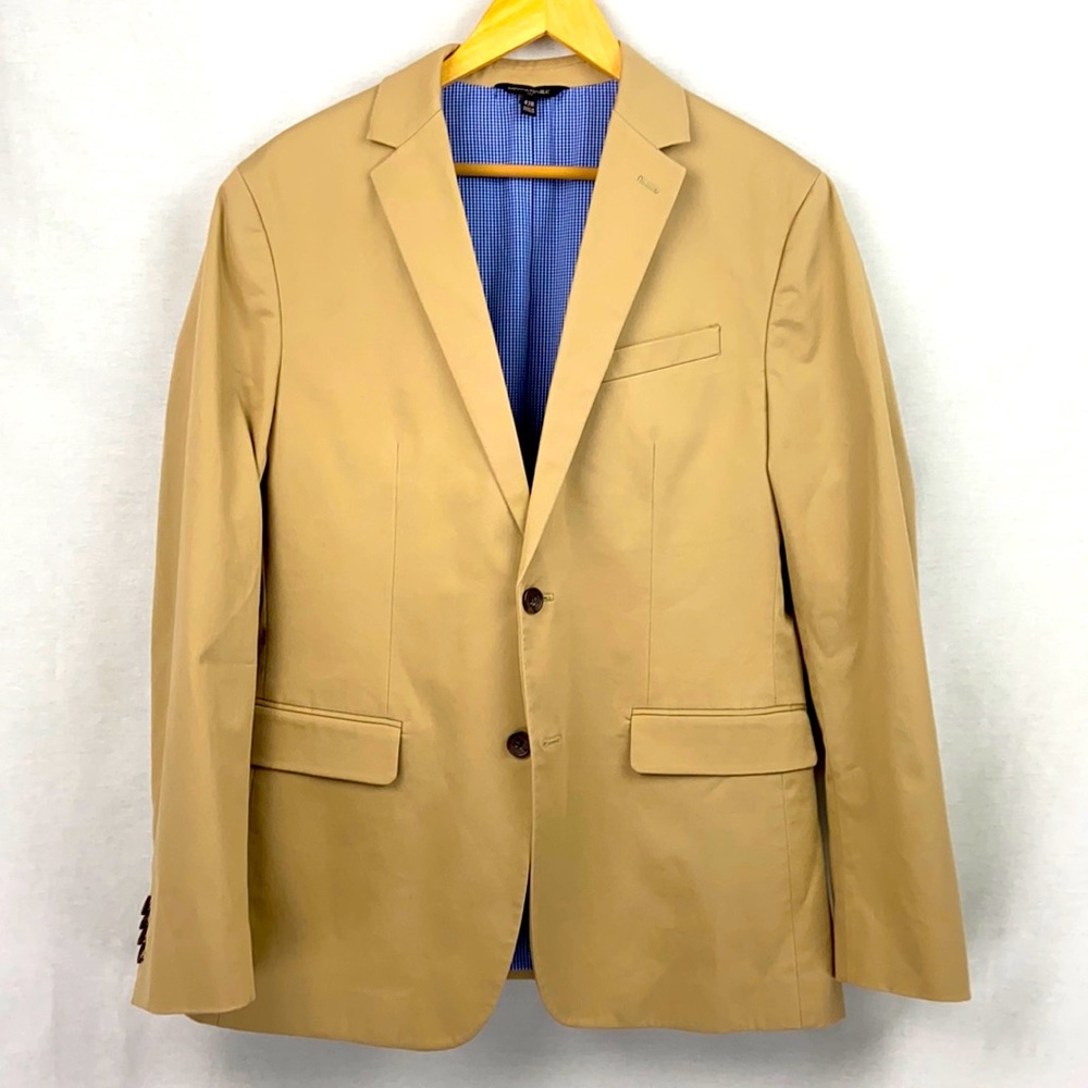 Banana Republic Men’s Slim Fit Tan Sport Coat 42R